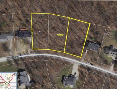 This is a rare opportunity to own three wooded lots together in - Lake Lot For Sale in Santa Claus, Indiana