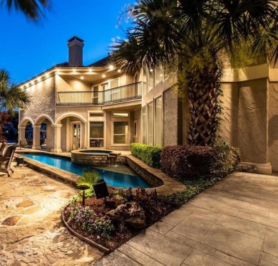 Beautiful Florida style Mediterranean home with poolside - Lake Home For Sale in Mabank, Texas