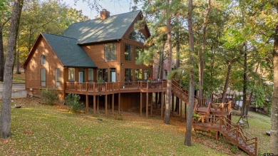 Impressive Waterfront Cedar Home on Lake Cypress SpringsNestled - Lake Home For Sale in Scroggins, Texas