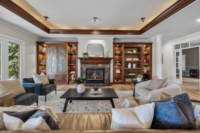 Picturesque lake and 17th-fairway views from this beautifully - photo 8