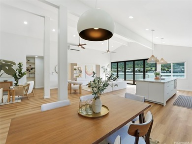 Beyond the palms and calm marina waters, this meticulously - photo 10