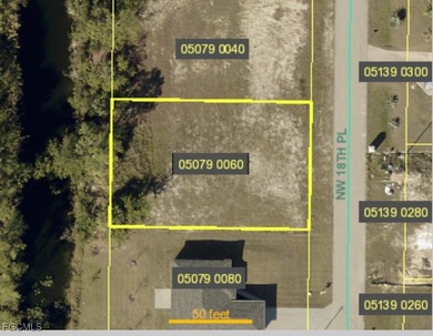 Cape Coral Lakes Area Lot For Sale in Cape Coral Florida
