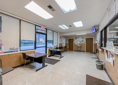 Commercial building in the heart of town. This all-brick