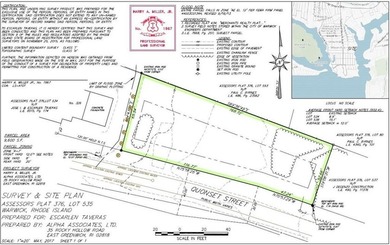 Here we have a 9600 sq ft lot in Oakland Beach Warwick. This lot - photo 7