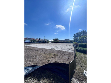 Cape Coral Area Lot For Sale in Cape Coral Florida
