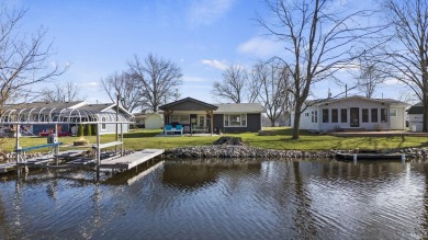 Just in time for the 2024 spring/summer lake season; what great - Lake Home Sale Pending in Wolcottville, Indiana