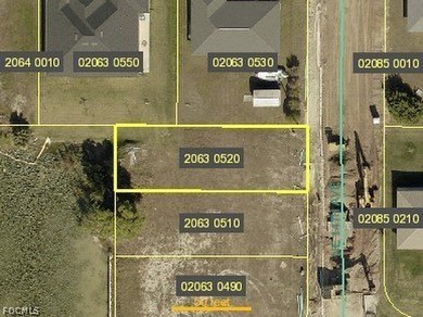 Cape Coral Area Lot For Sale in Cape Coral Florida