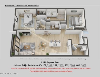 These upscale residences are designed with amenities and