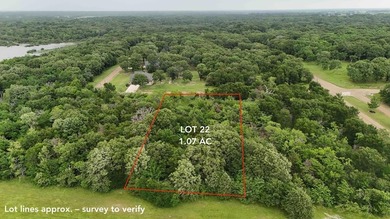 1.07-acre lot with natural views and light water access. Ideal - Lake Lot For Sale in Mabank, Texas