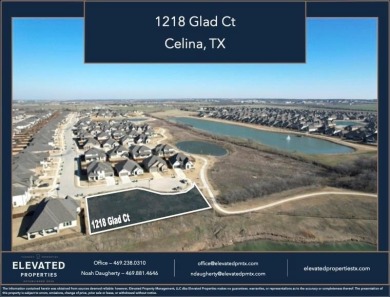 Lake Lot For Sale in Celina, Texas