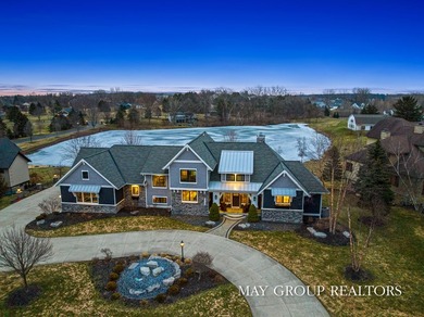 (private lake, pond, creek) Home Sale Pending in Byron Center Michigan