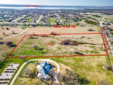 Lake Lewisville Acreage For Sale in Oak Point Texas