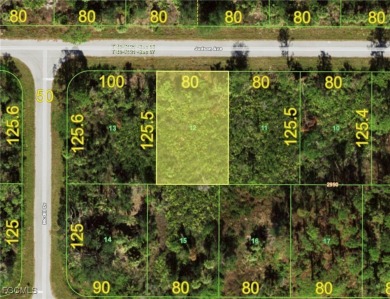Port Charlotte Waterway Lakes Area Lot For Sale in Port Charlotte Florida