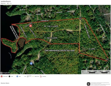 Lake Acreage For Sale in Waterboro, Maine