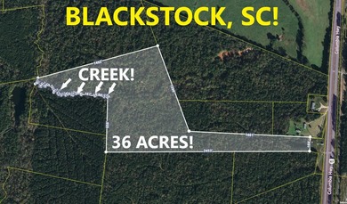 (private lake, pond, creek) Acreage Active Under Con in Blackstock South Carolina