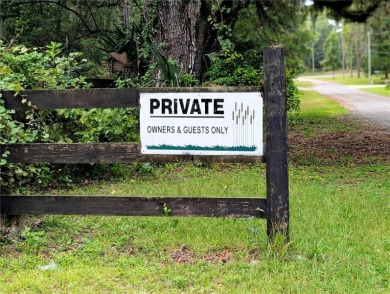 Rush Lake Lot For Sale in Dunnellon Florida