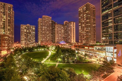 Sitting 62 floors above the city in Aqua, this oversized