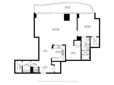 Sitting 62 floors above the city in Aqua, this oversized