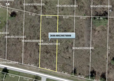 Single lot in Holiday Lakes - Lake Lot For Sale in Willard, Ohio