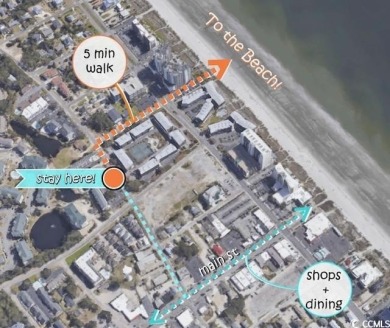 Renovated Top-Floor Condo at The Sandwedge - 1 Block to Beach