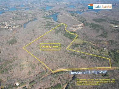 Lake Lanier Acreage For Sale in Dawsonville Georgia
