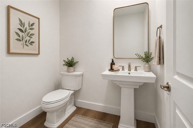 Beautiful 55+ new construction waterfront home offering the - photo 22