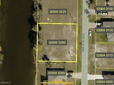 Cape Coral Lakes Area Lot For Sale in Cape Coral Florida