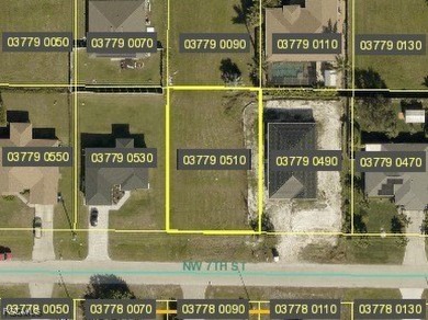 Cape Coral Lakes Area Lot For Sale in Cape Coral Florida