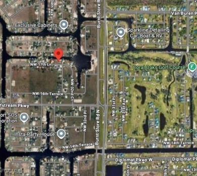 Cape Coral Lakes Area Lot For Sale in Cape Coral Florida