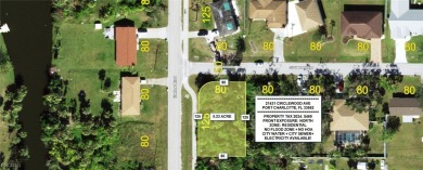 Port Charlotte Waterway Lakes Area Lot For Sale in Port Charlotte Florida