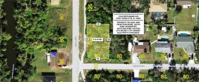 Port Charlotte Waterway Lakes Area Lot For Sale in Port Charlotte Florida