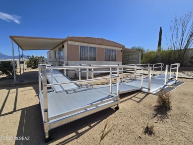2 bedroom 1 bath mobile home located in 55+ Community HOA fees