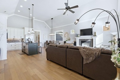 This custom built home is the perfect blend of style and