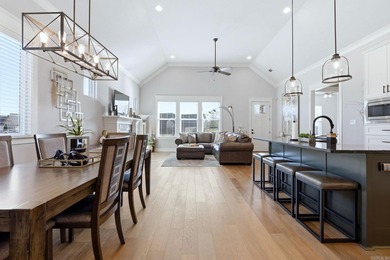 This custom built home is the perfect blend of style and