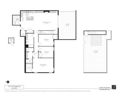 Exceptional, fully customized penthouse in the heart of