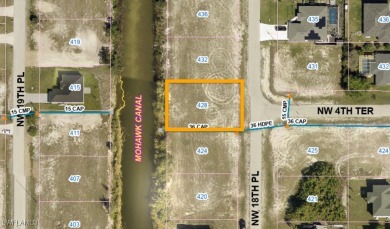 Cape Coral Lakes Area Lot For Sale in Cape Coral Florida