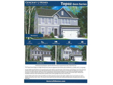 Topaz C Model offered by Gemcraft Homes, Under Construction - photo 43