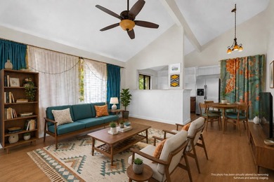 Welcome to Haleakala Gardens 15E, an upstairs corner unit tucked - photo 3