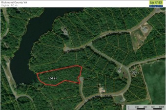 (private lake) Lot For Sale in Warsaw Virginia