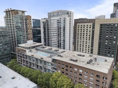 This modern studio at 845 Spring St NE offers a seamless blend