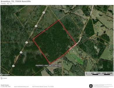 Lake Sam Rayburn  Acreage For Sale in Broaddus Texas