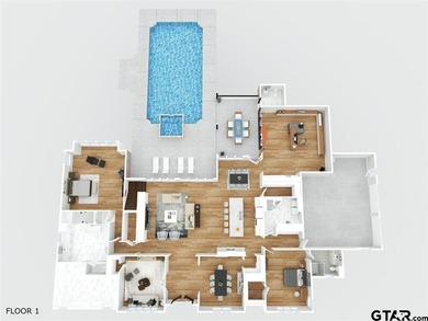 This gorgeous, newly and fully remodeled 4BR/4.5BA home, is - photo 5