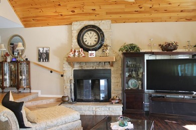 Custom home on 3 lots with large trees, fabulous outdoor deck on