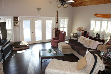 Custom home on 3 lots with large trees, fabulous outdoor deck on