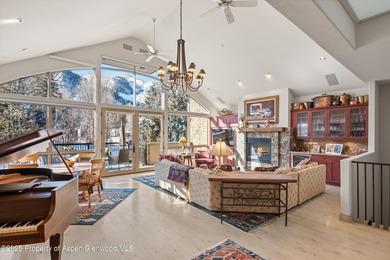 There are homes in Aspen that feel appropriate for the mountains