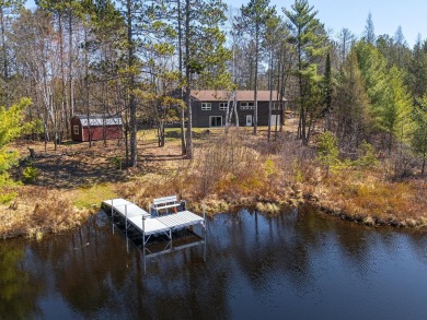 (private lake, pond, creek) Home Sale Pending in Boulder Junction Wisconsin