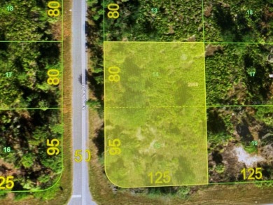 Port Charlotte Waterway Lakes Area Lot For Sale in Port Charlotte Florida