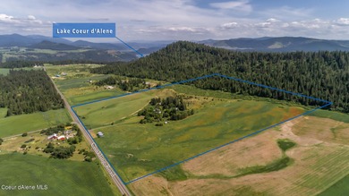 Coeur d Alene Lake Acreage For Sale in Worley Idaho
