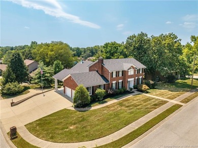 Welcome home to this stately 2 story home nestled in New Albany