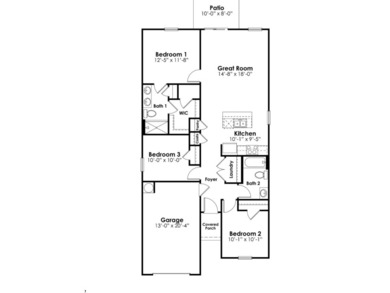 Charming 3-Bedroom Home with Open-Concept Living and Private - photo 2